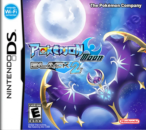 Pokemon - Moon Black 2 box art