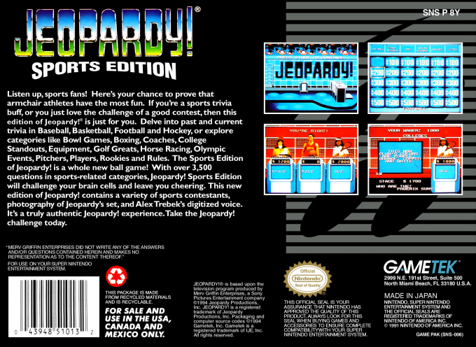 Jeopardy! Sports Edition — box-2D-back (US)
