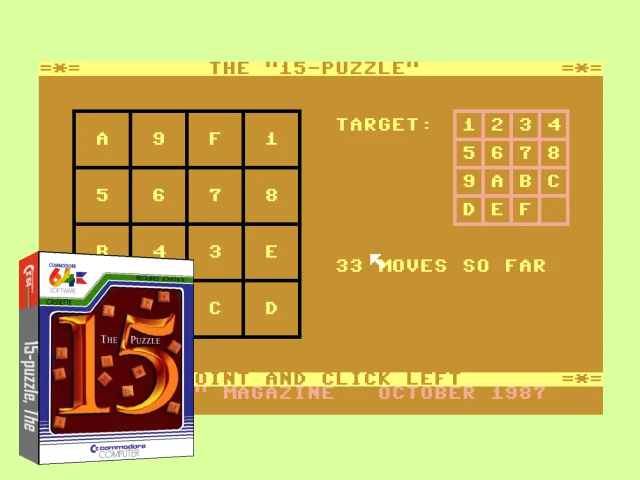 The 15-Puzzle — mixrbv2 (EU)