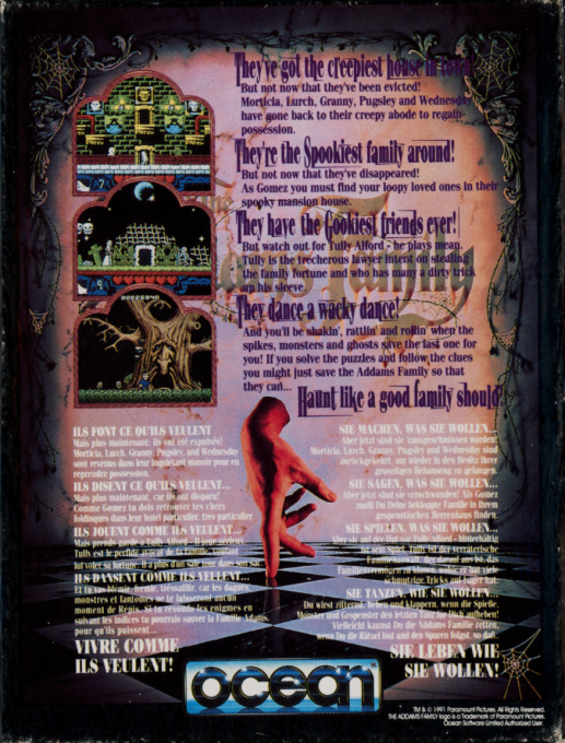 Addams Family, The — box-2D-back (EU)