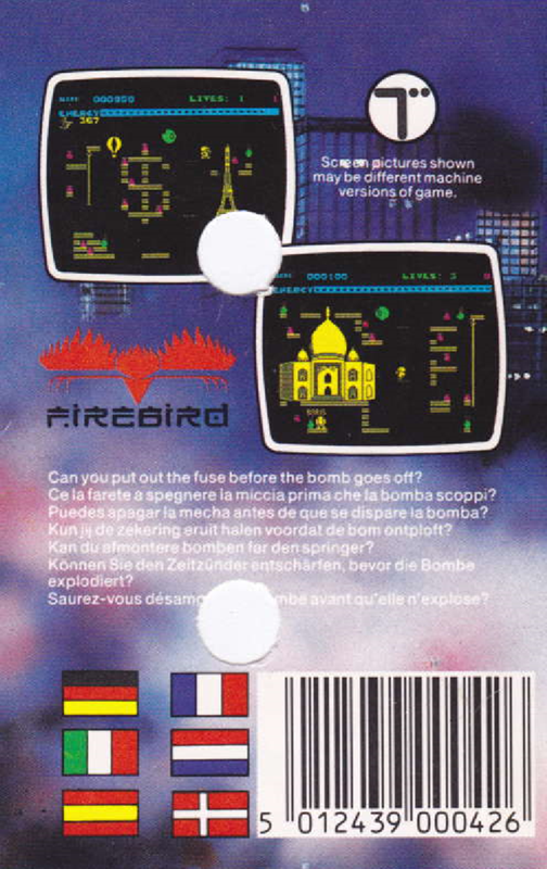 Short's Fuse — box-2D-back (EU)