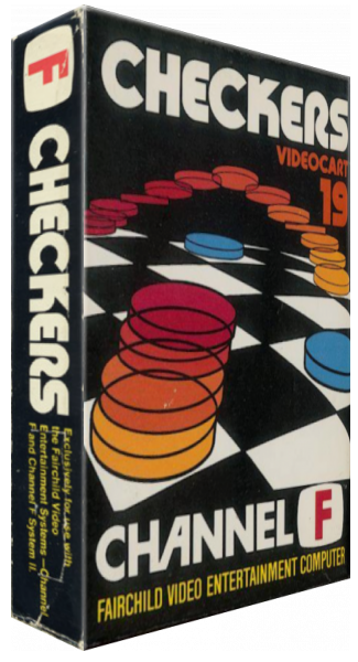 Videocart-19 - Checkers — box-3D (US)