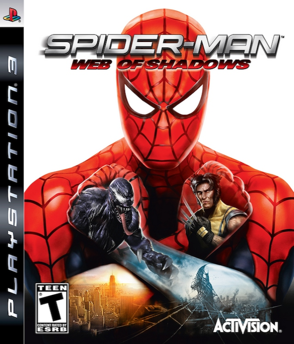 Spider-Man - Web of Shadows box art