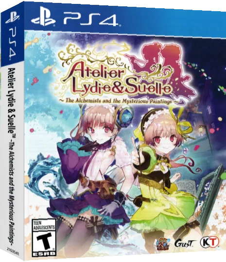 Atelier Lydie & Suelle - The Alchemists and the Mysterious Paintings — box-3D (US)