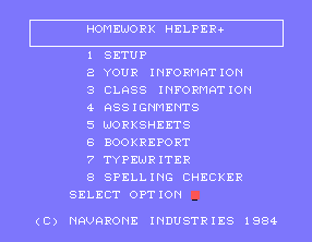 Homework Helper — sstitle (WOR)