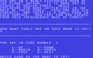 Mysterious Moon Maze — ss (WOR)