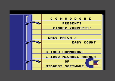 Kinder Koncepts 1 : Easy Match/Easy Count — sstitle (WOR)
