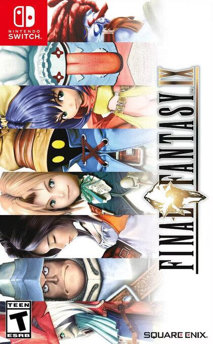 Final Fantasy 9 box art