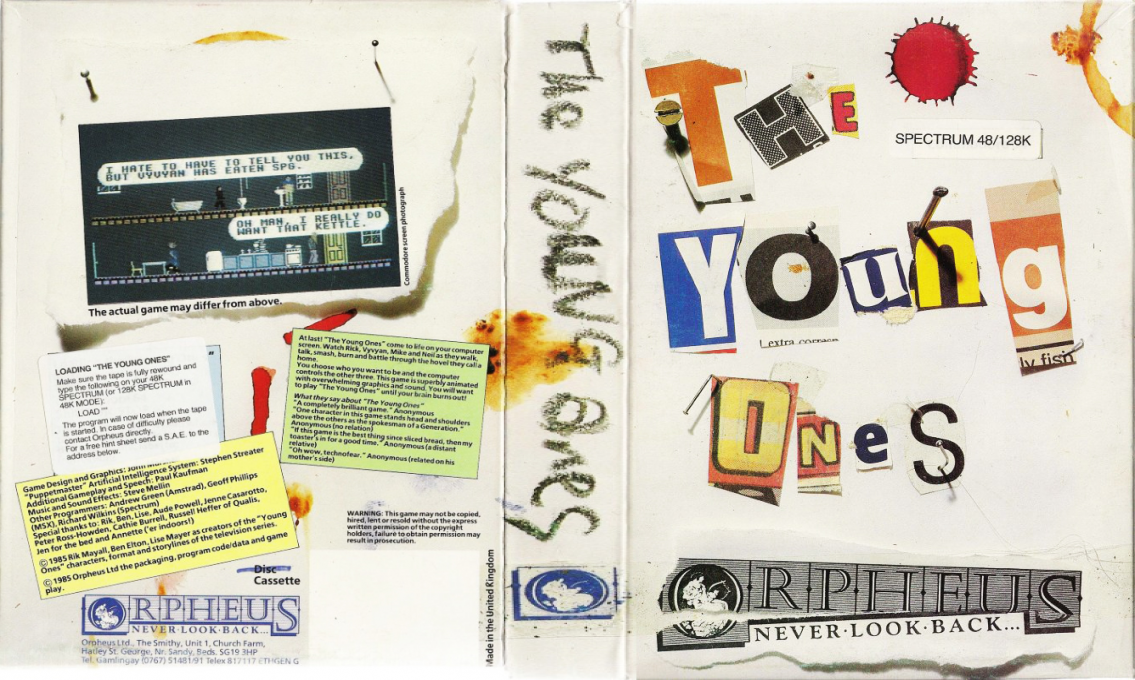 Young Ones, The — box-texture (EU)