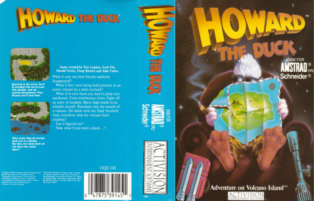 Howard The Duck — box-texture (EU)