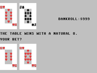 Computer Baccarat — ss (WOR)