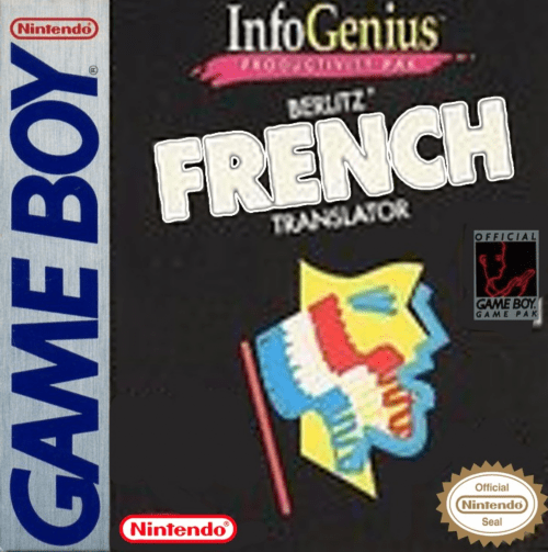 InfoGenius Productivity Pak : Berlitz French Trans box art