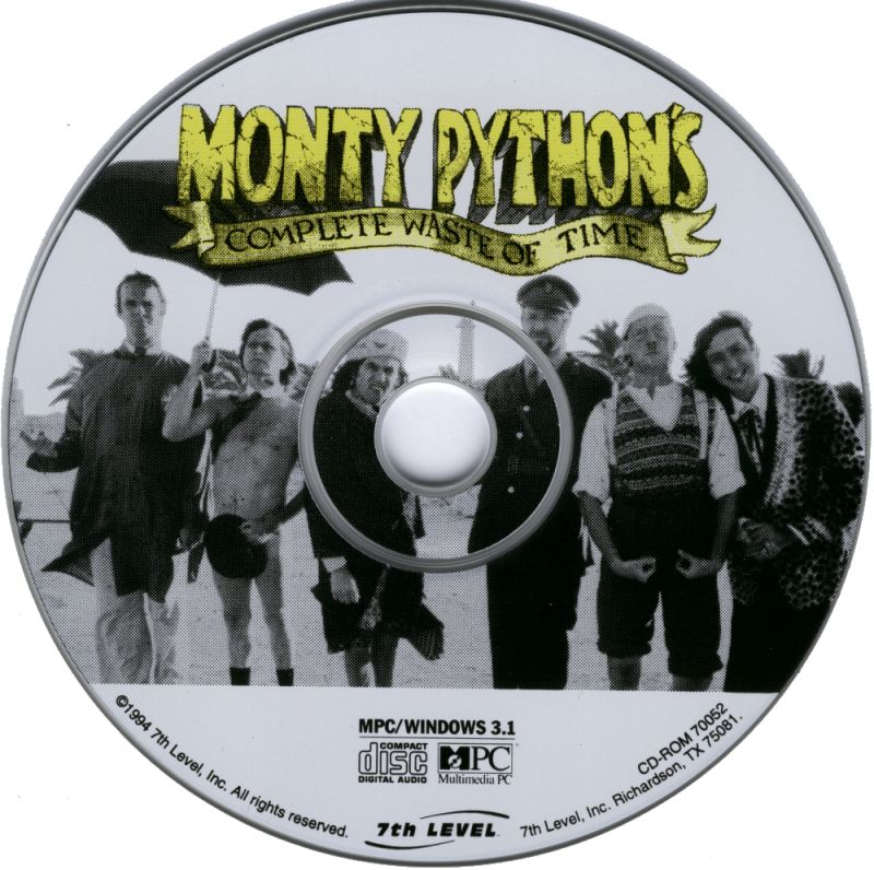 Monty Python's Complete Waste of Time — support-2D (US)