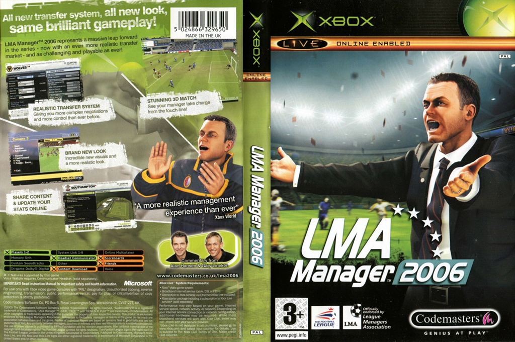 LMA Manager 2006 — box-texture (UK)