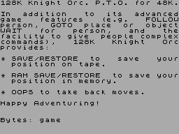 Knight Orc — sstitle (EU)
