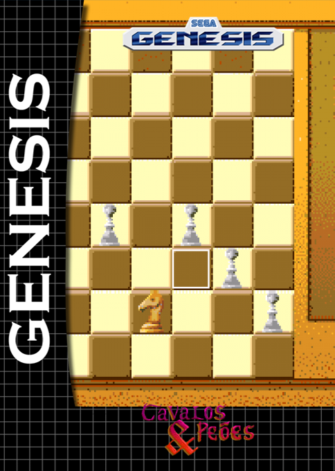 Cavalos E Peoes box art