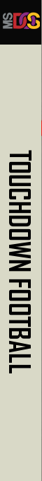 Touchdown Football — box-2D-side (US)