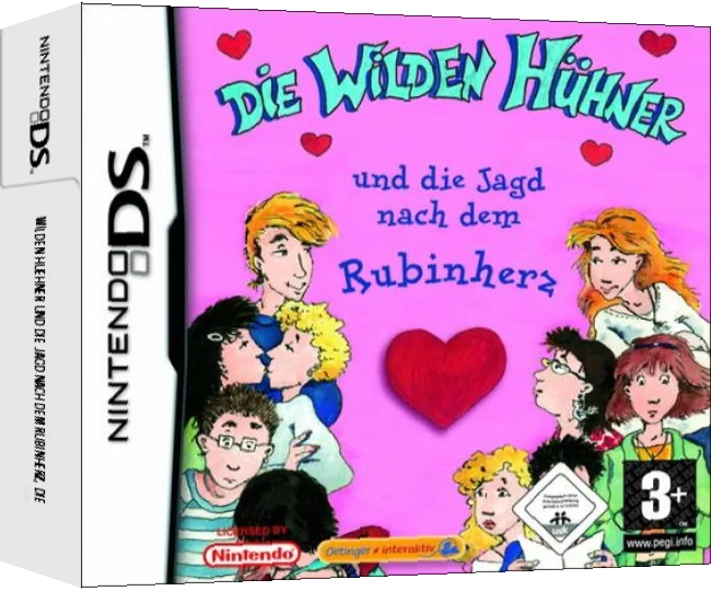Wilden Huehner und die Jagd nach dem Rubinherz, Die — box-3D (EU)