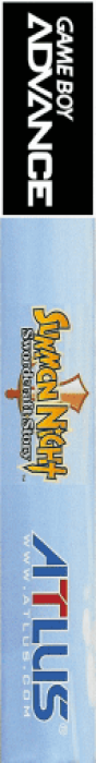 Summon Night - Swordcraft Story — box-2D-side (US)