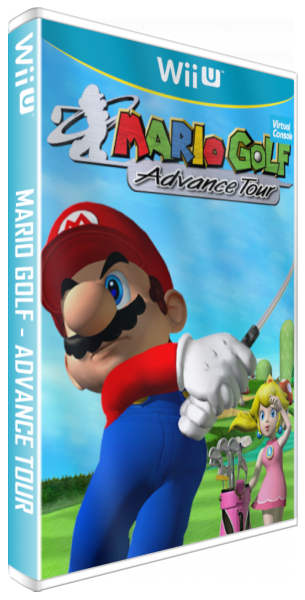 Mario Golf - Advance Tour — box-3D (CUS)