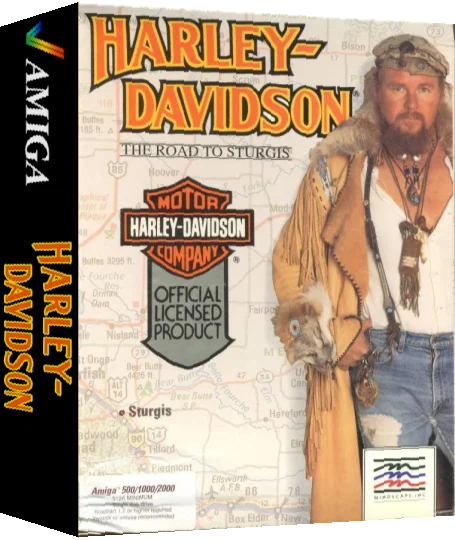 Harley-Davidson - The Road to Sturgis — box-3D (WOR)