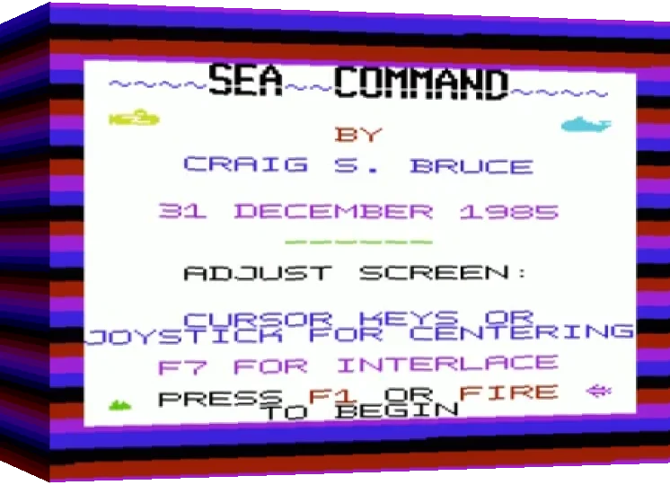 Sea Command — box-3D (WOR)