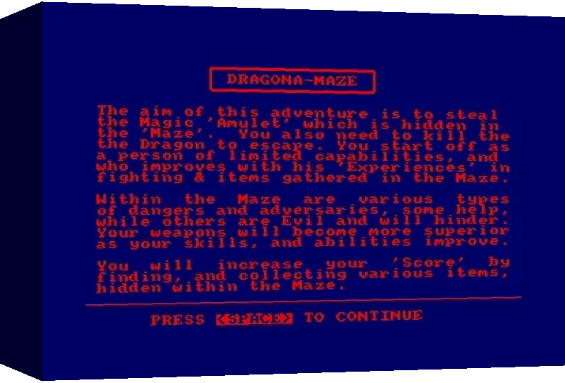 Dragona-Maze — box-3D (WOR)
