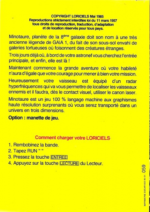Minotaure 3d — box-2D-back (WOR)