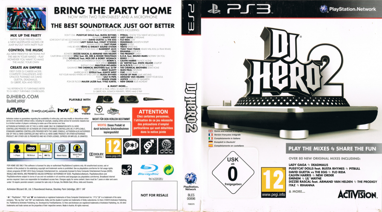 DJ Hero 2 — box-texture (EU)