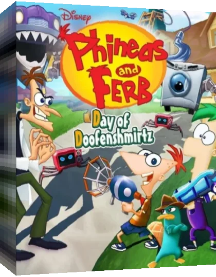 Phineas and Ferb - Day of Doofenshimirtz — box-3D (EU)
