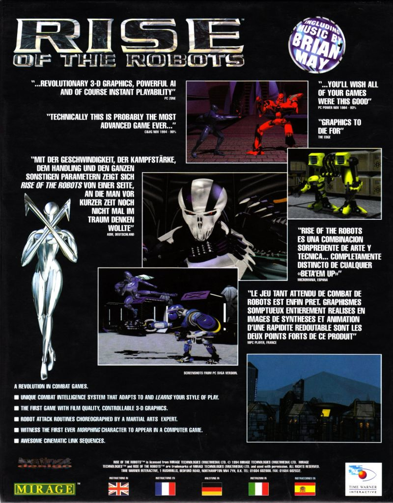 Rise Of The Robots — box-2D-back (EU)