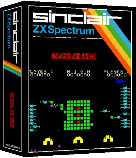 Galactic Jail Break — box-3D (SS)