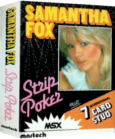 Samantha Fox Strip Poker — box-3D (EU)