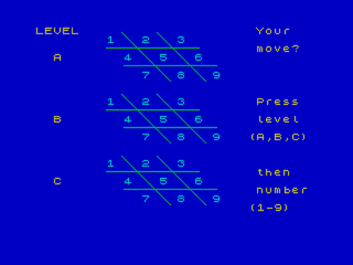 3D Noughts and Crosses — ss (EU)