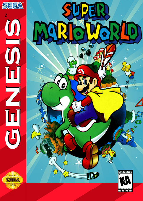 Super Mario World box art