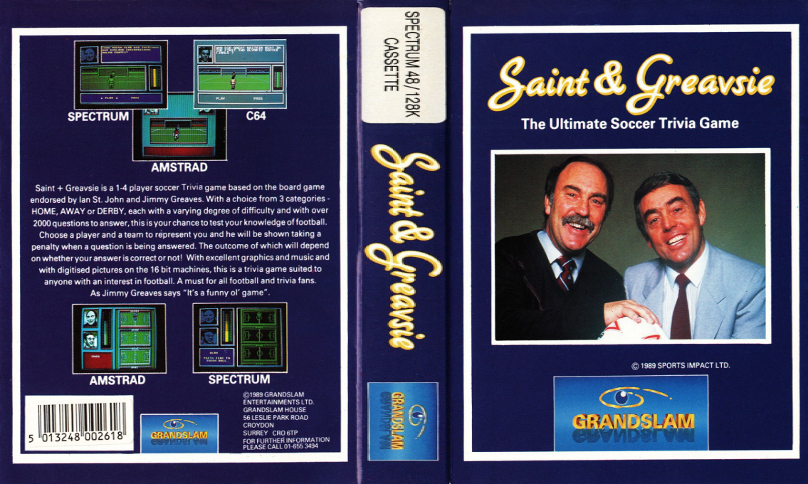 Saint And Greavsie — box-texture (EU)