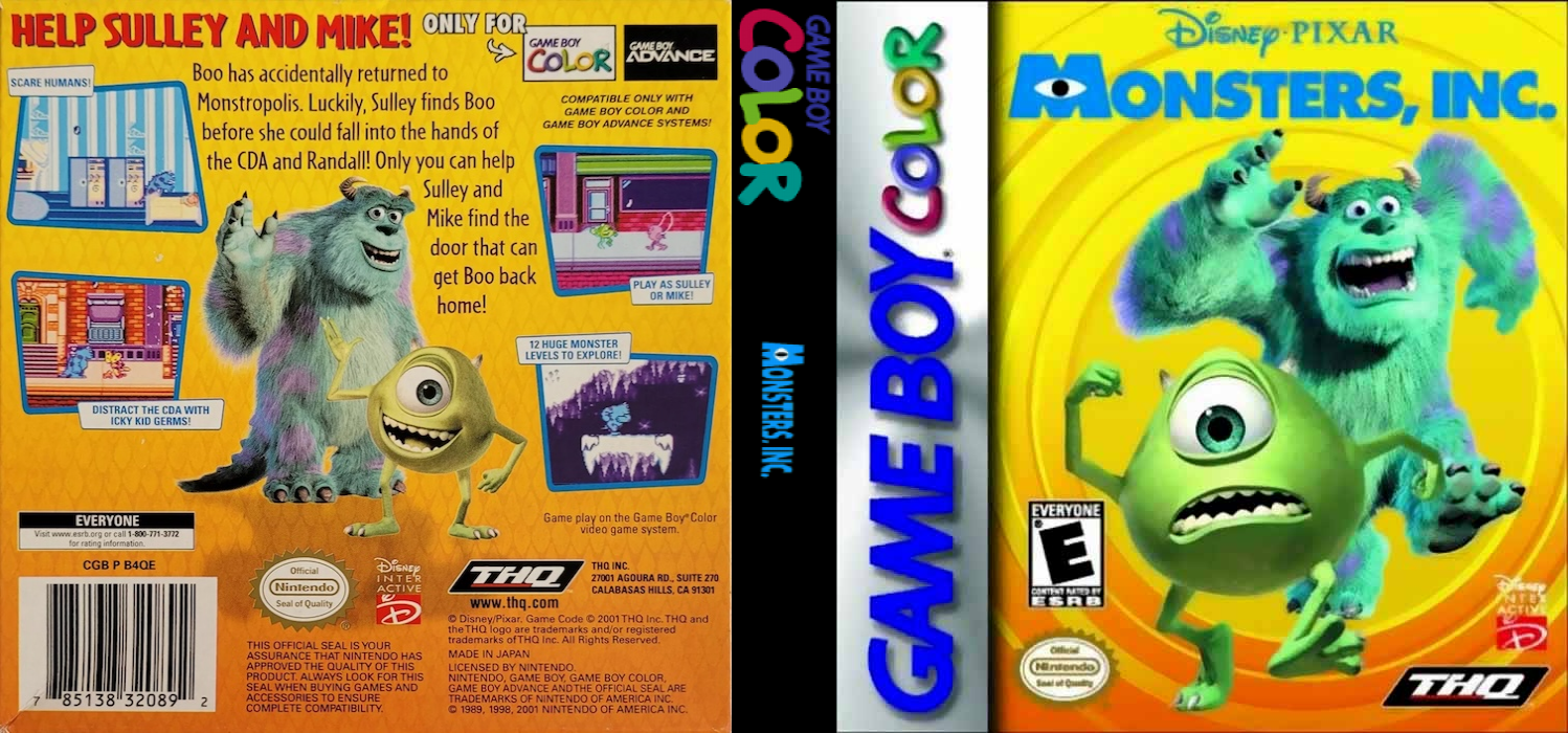 Monsters, Inc. — box-texture (US)