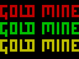 Gold Mine — sstitle (WOR)
