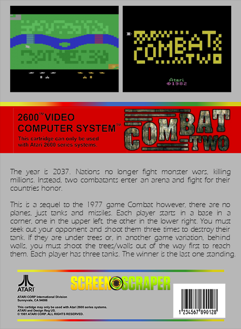 Combat Two — box-2D-back (SS)
