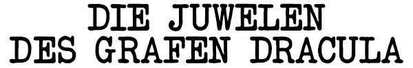 Die Juwelen Des Grafen Dracula — wheel (SS)