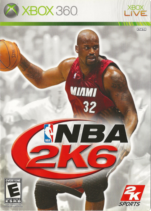 NBA 2K6 box art