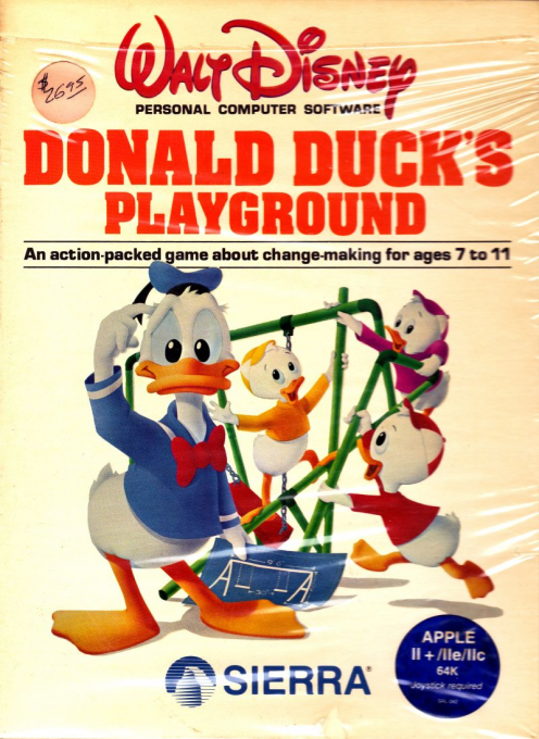 Donald Duck's Playground box art