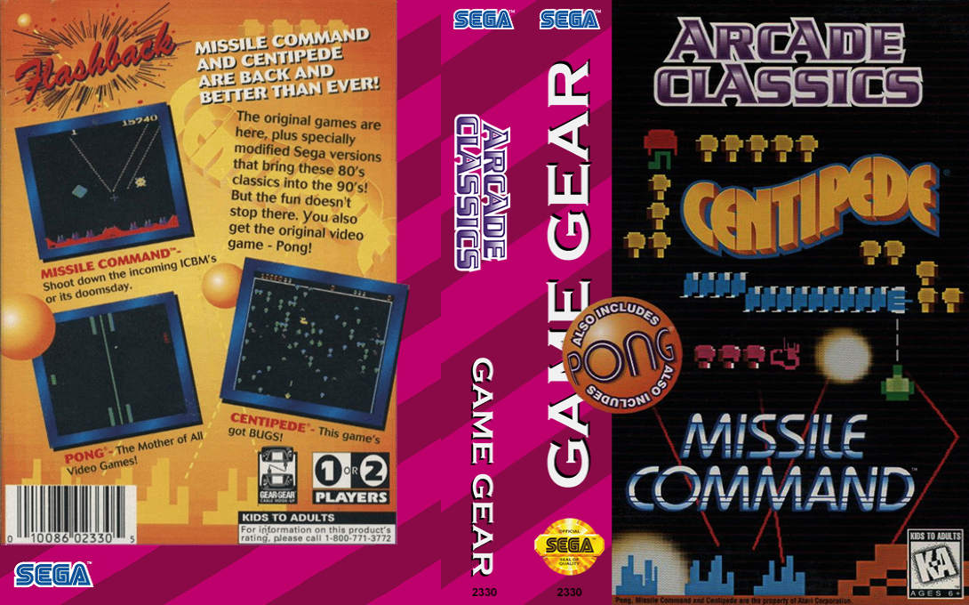 Arcade Classics — box-texture (US)