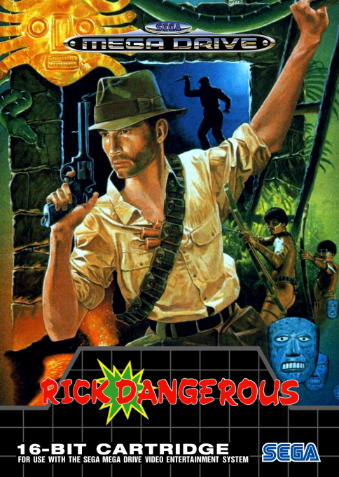 Rick Dangerous DX box art