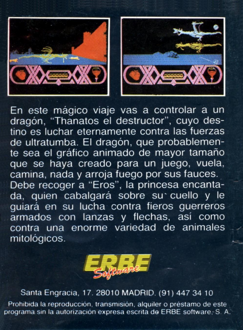 Thanatos — box-2D-back (SP)