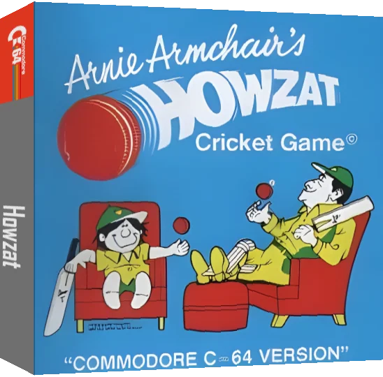 Arnie Armchair's Howzat Cricket Game — box-3D (WOR)