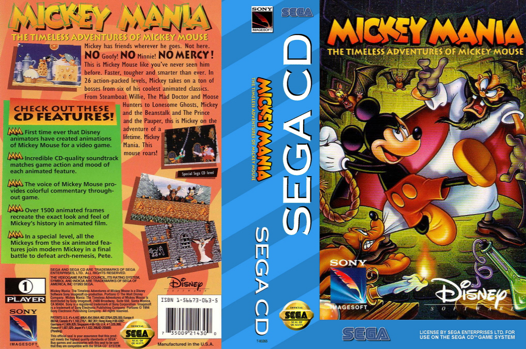 Mickey Mania — box-texture (US)