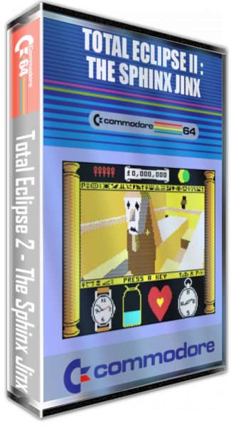 Total Eclipse II : The Sphinx Jinx — box-3D (CUS)