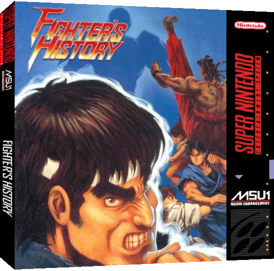 Fighter's History — box-3D (US)