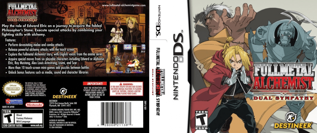 Hagane no Renkinjutsushi - Dual Sympathy — box-texture (US)